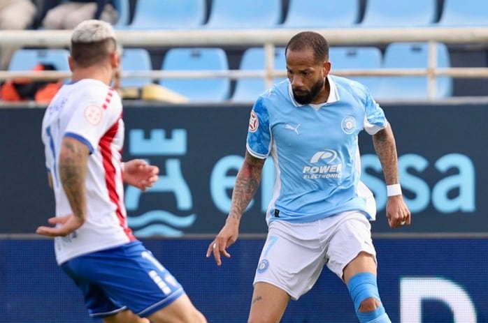 Un lance del partido