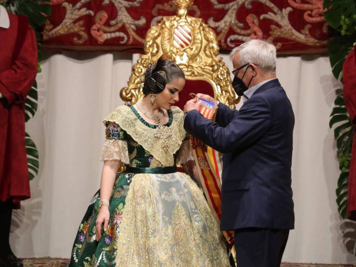 Así ha sido la exaltación de la fallera mayor de València de 2022