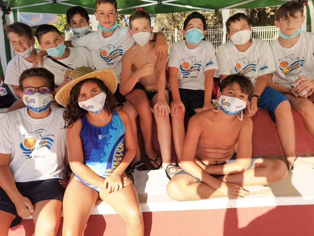 Nadadores del DKV Jerez de Natación