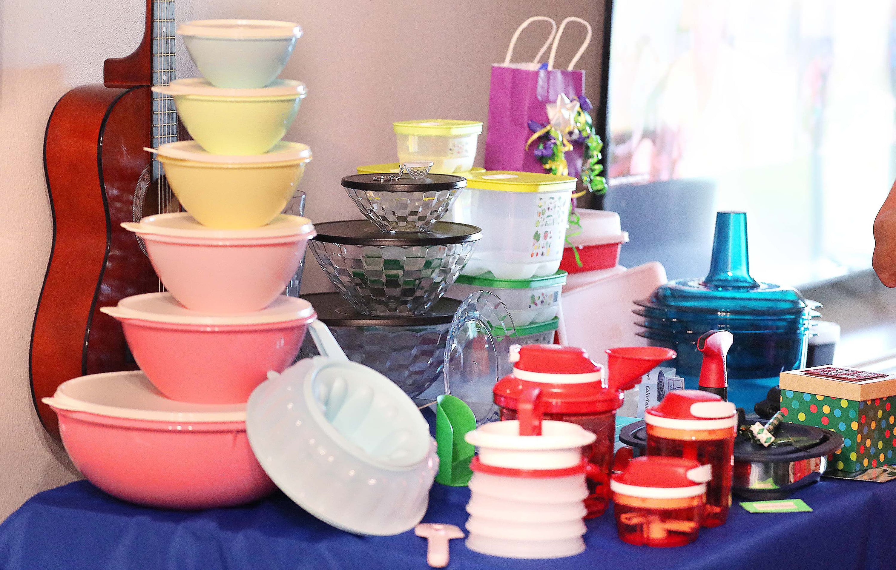 Una fiesta de Tupperware en Sebastian, Florida