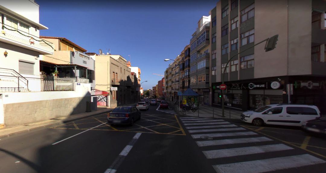 Una de las calles de Santa Cruz de Tenerife