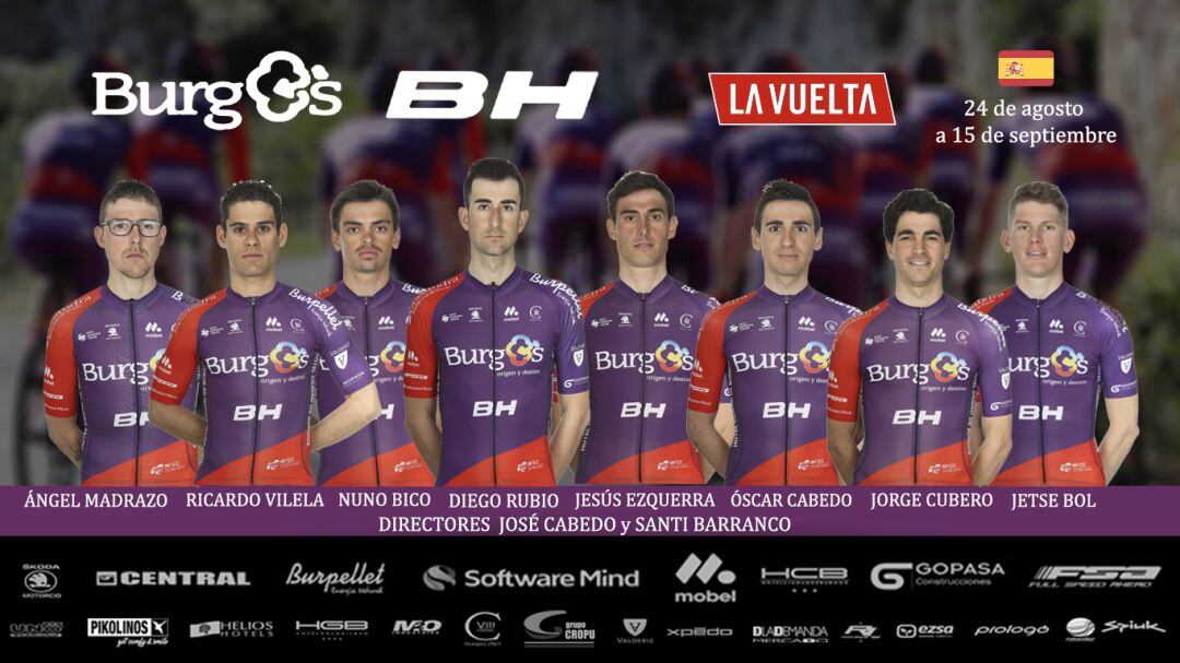 Alineación del Burgos BH para la vuelta con el abulense Diego Rubio