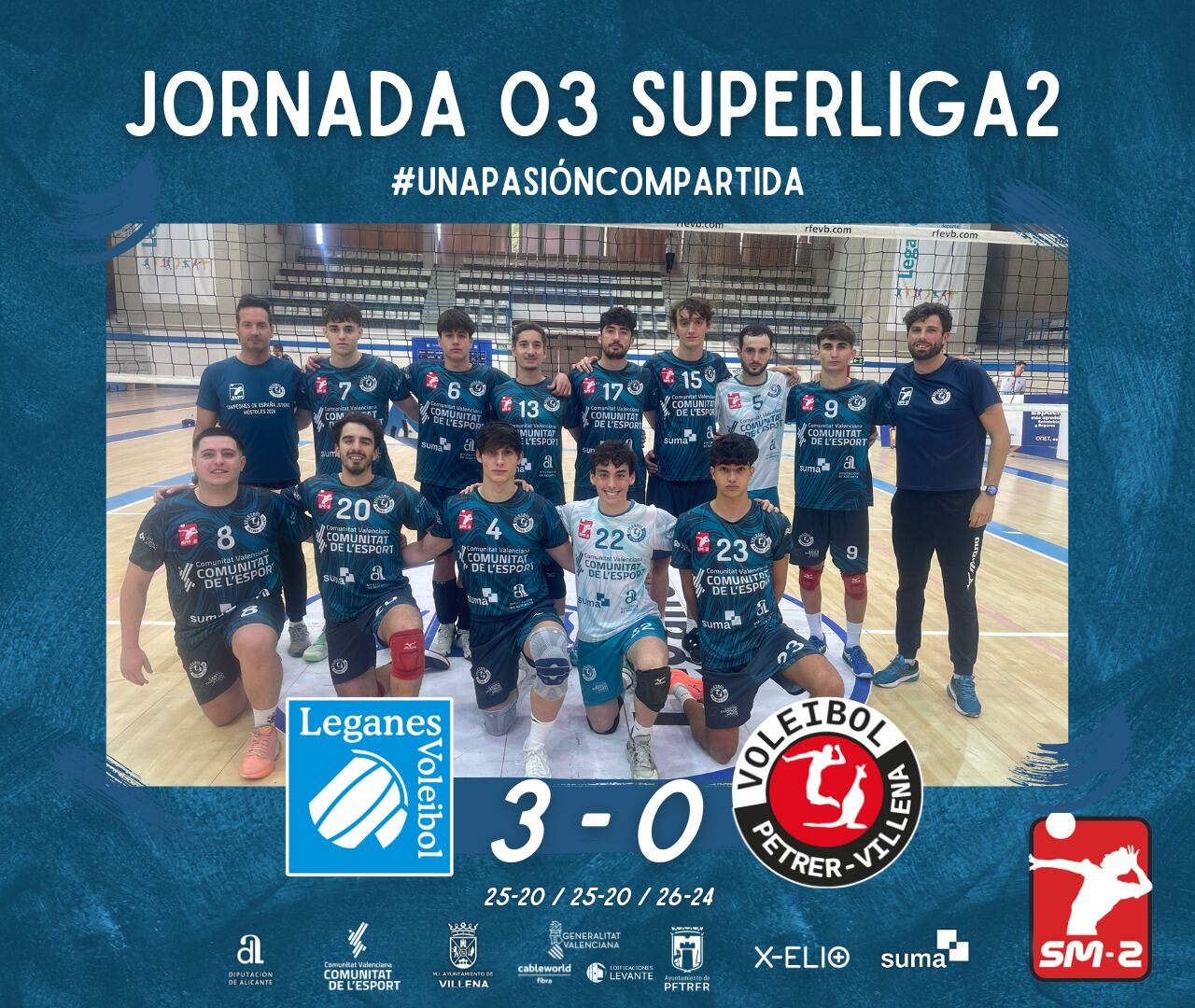 Marcador final del partido