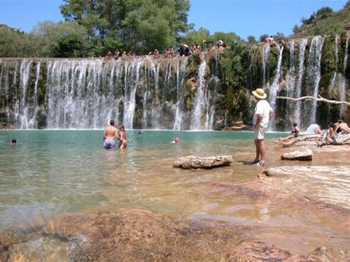 El Salto de Bierge cierra la temporada con 20.500 bañistas