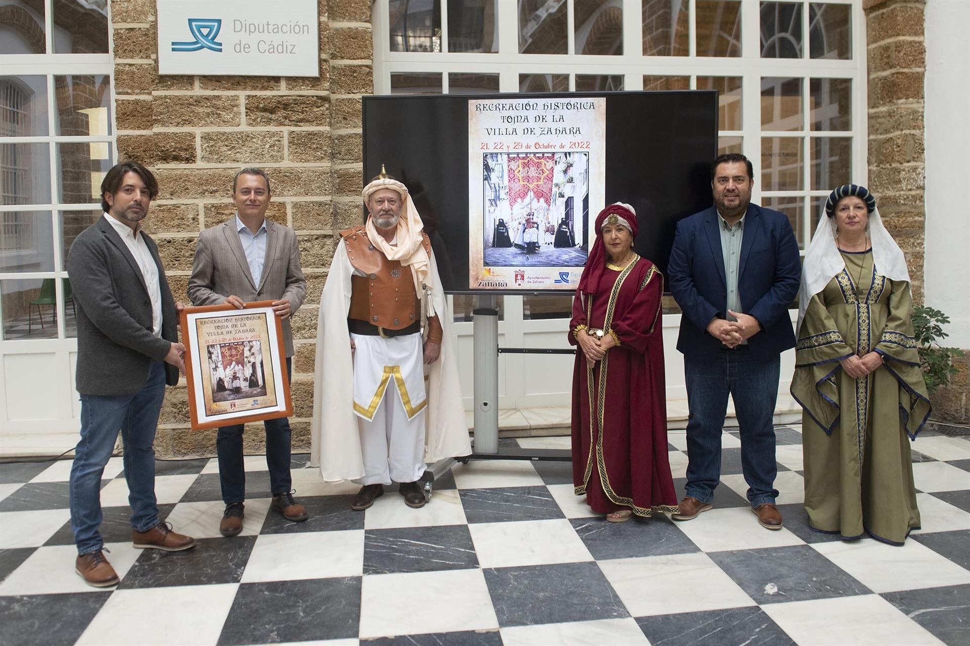 Presentación de los actos en Zahara de la Sierra / Diputación de Cádiz