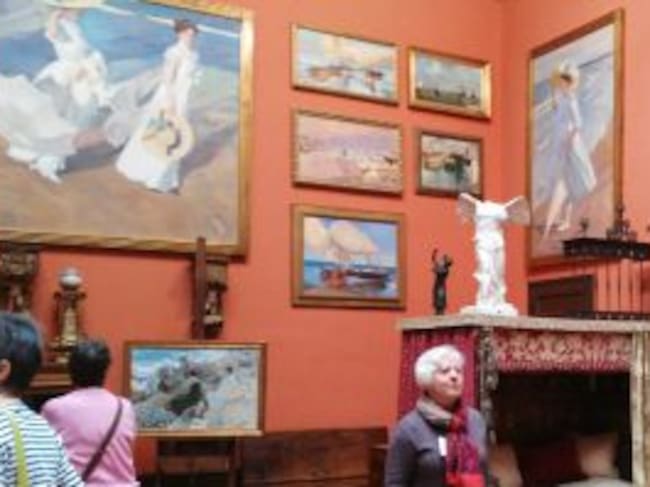 Una de las salas del Museo Sorolla
