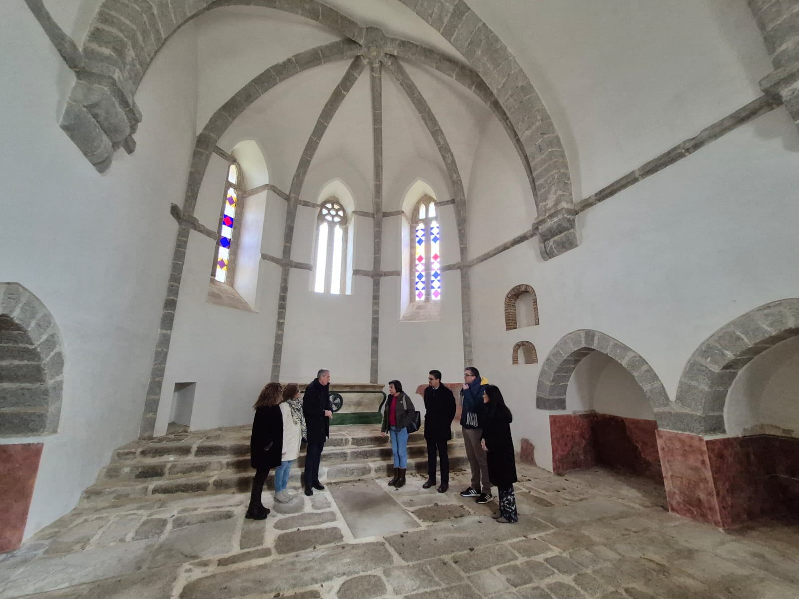 obras de consolidación del Convento de Santo Domingo en Piedrahíta./JCYL