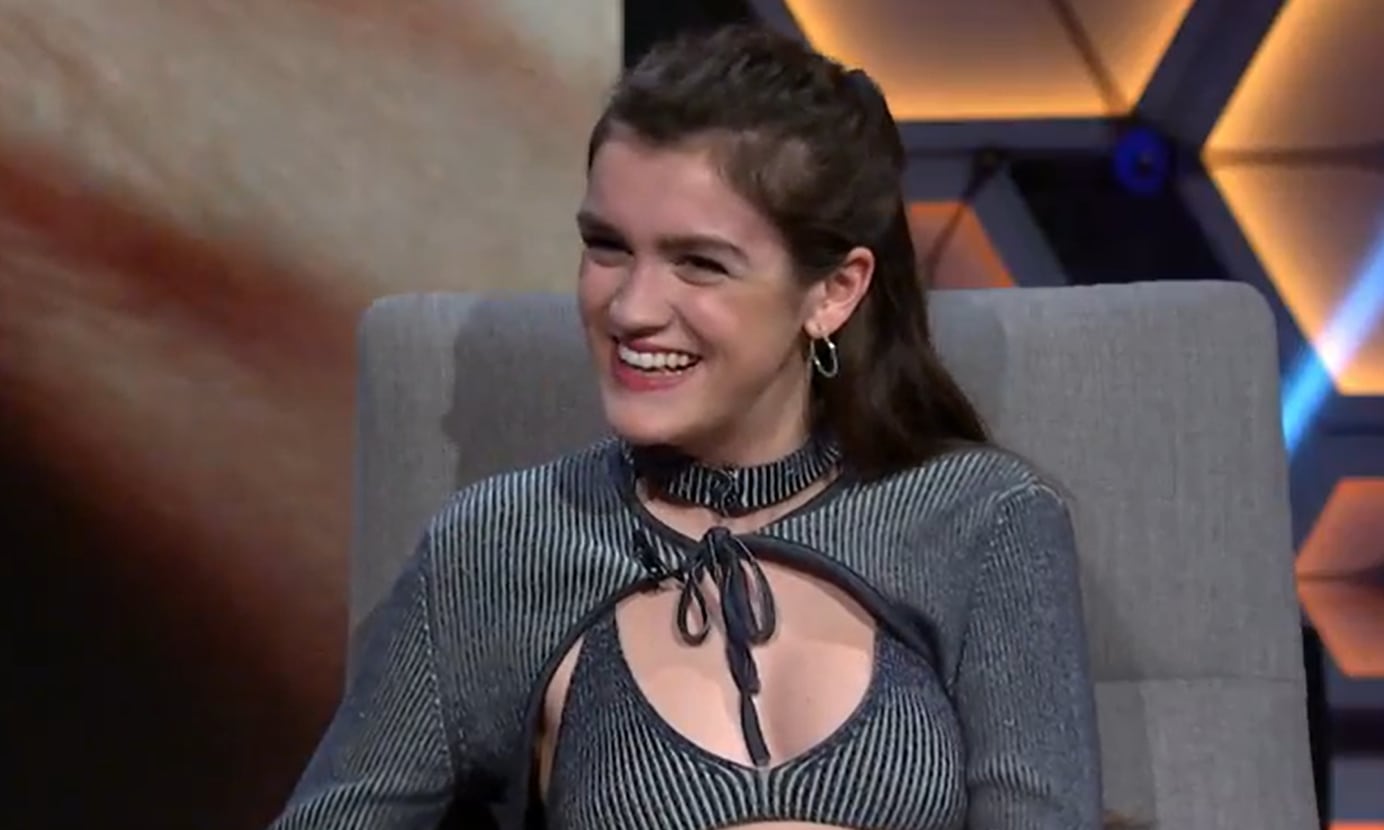 Amaia Romero en El Intermedio.