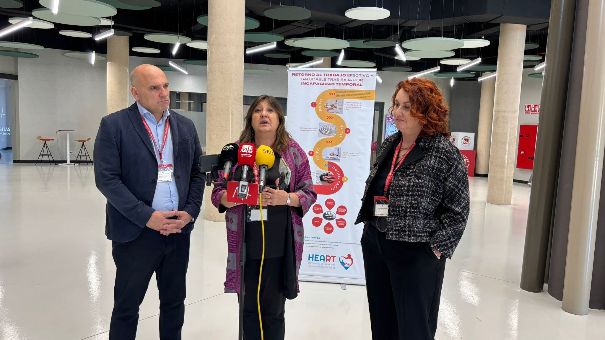 Jornadas retorno al Trabajo tras una Incapacidad Temporal en la UMH con UGT PV