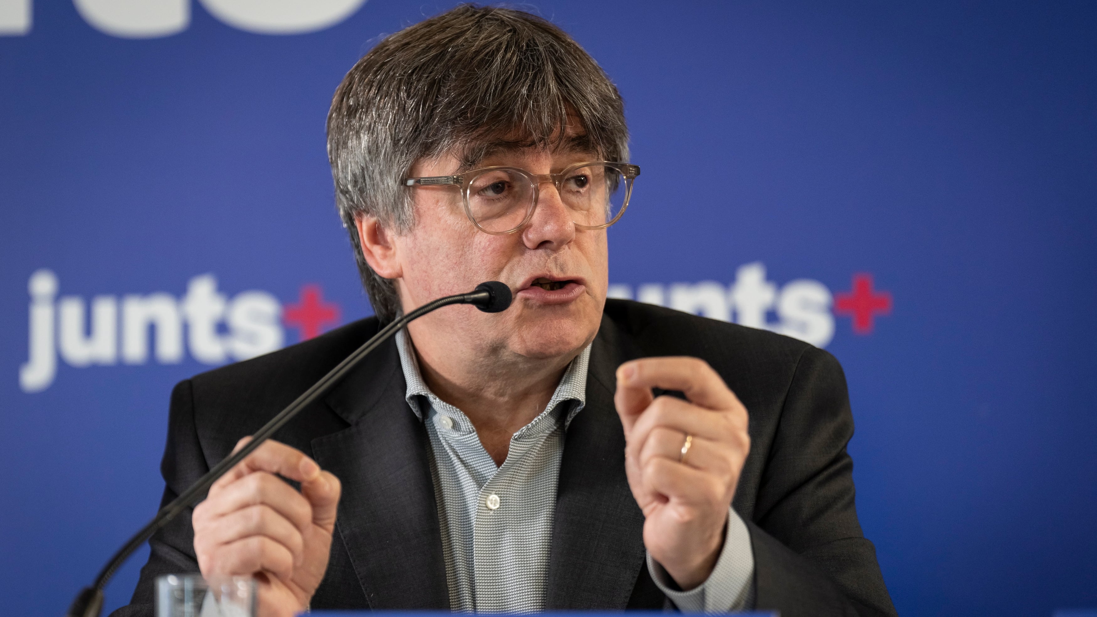 El expresident de la Generalitat, Carles Puigdemont