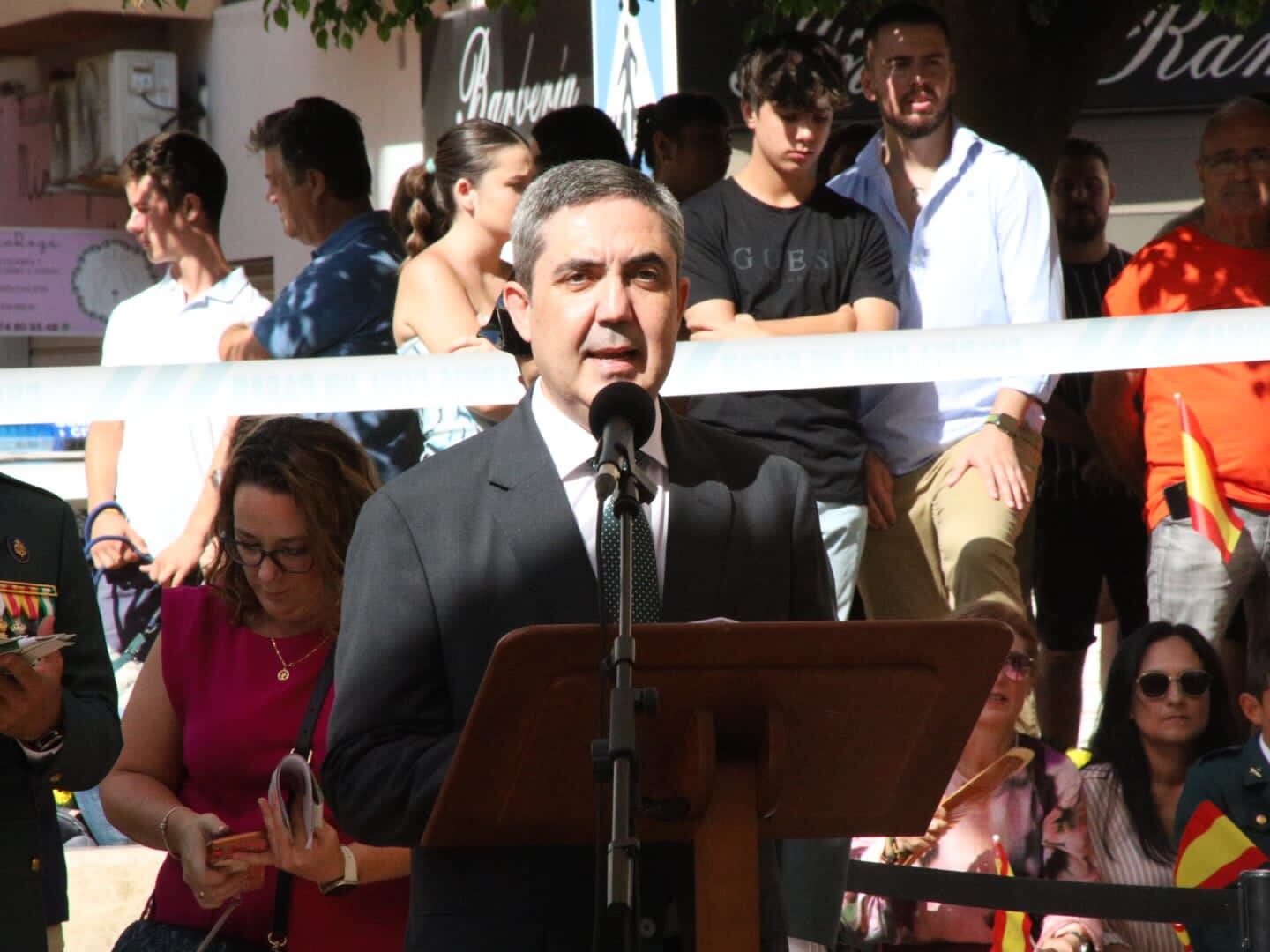 El subdelegado accidental del gobierno en Málaga, Juan Pedro Carnero