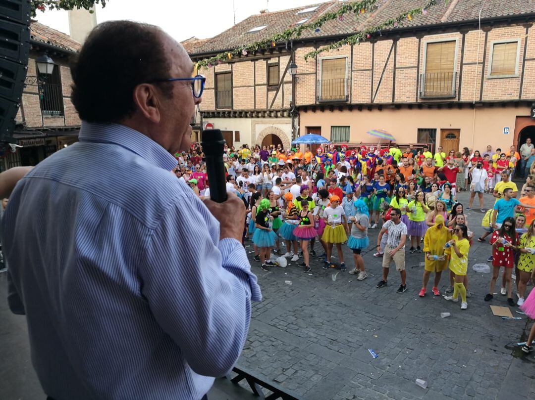 José María Ruiz, pregonero de San Lorenzo