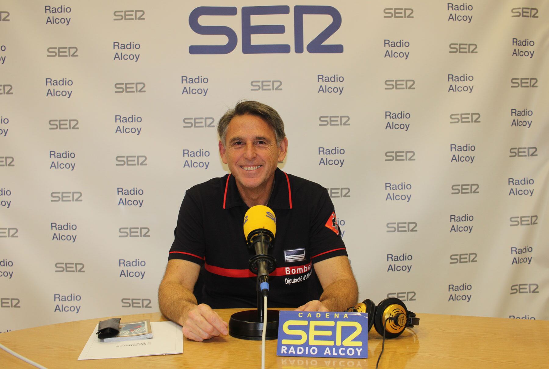 Juan Carlos Calles,  suboficial jefe del Parque de la Muntanya