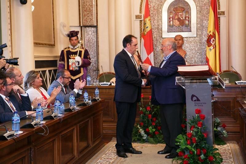 Benito Serrano, presidente de la Diputación