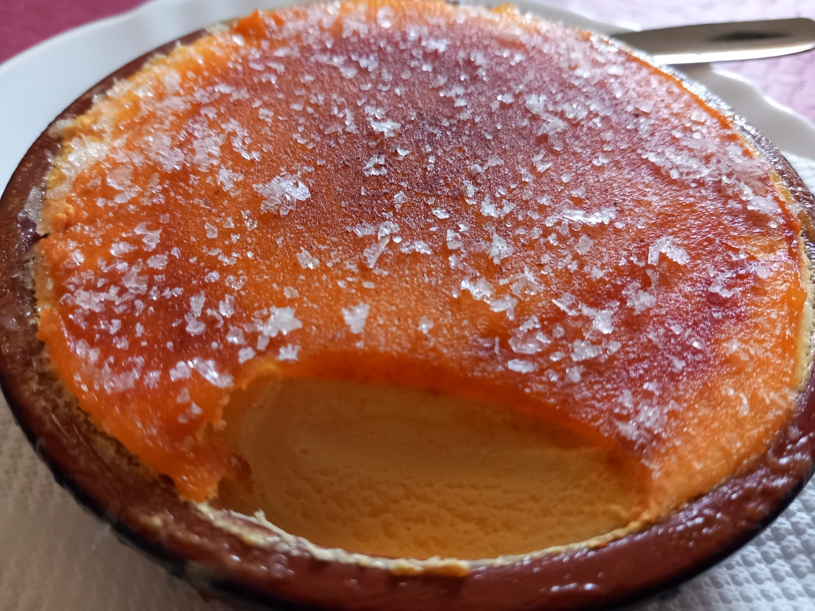 Crema catalana helada