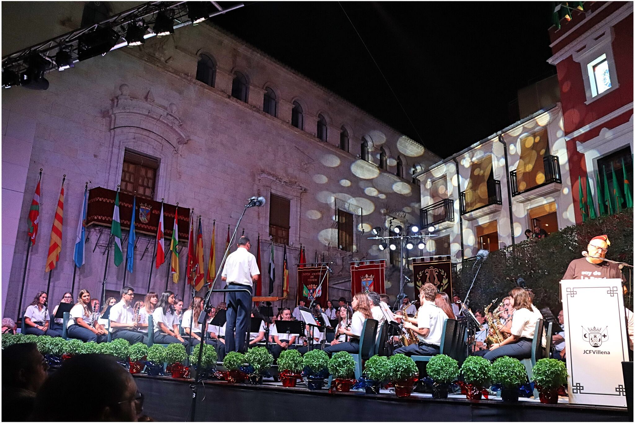 Banda municipal en el concierto de los pasodobles