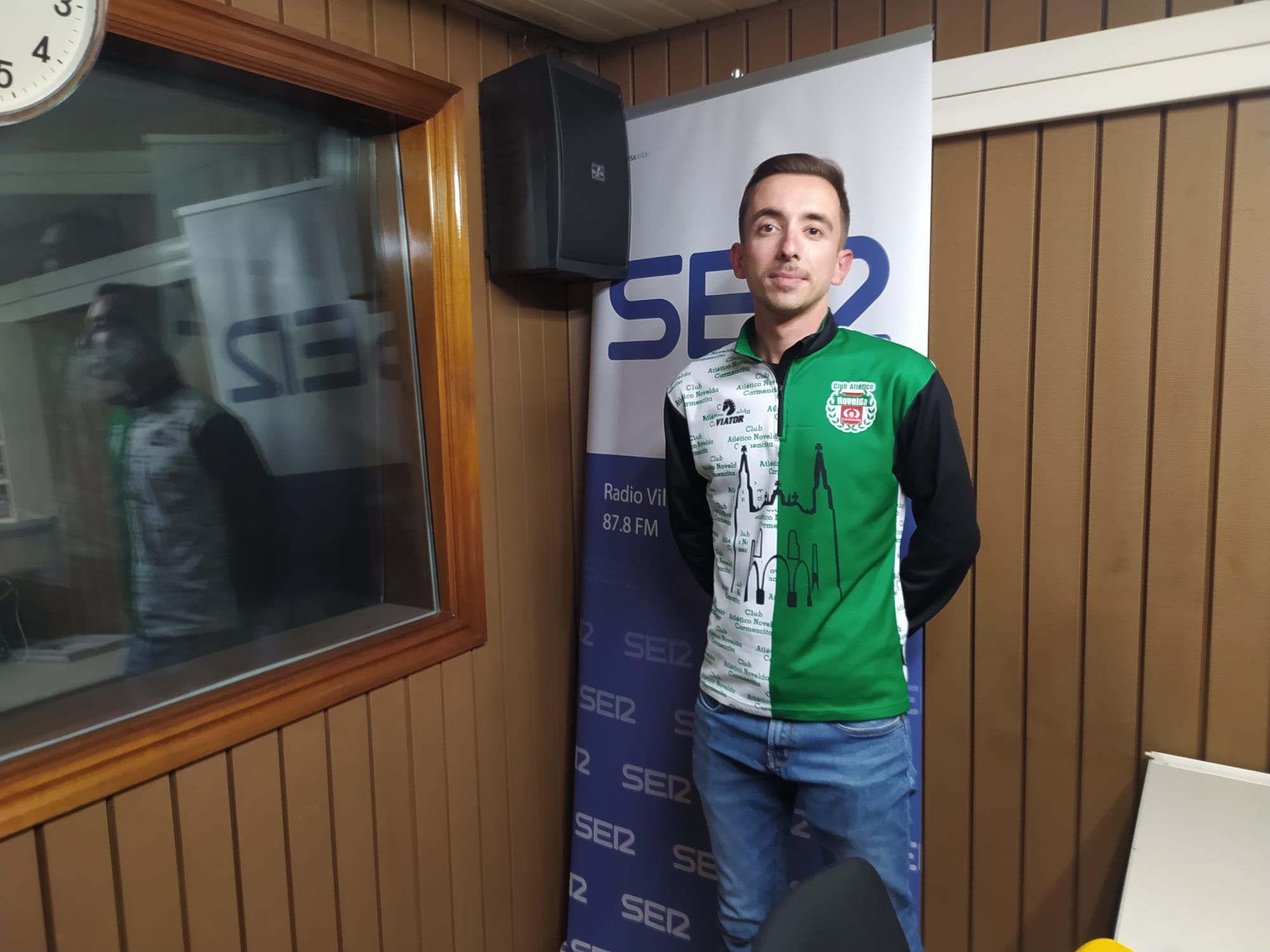 Carlos, en el programa SER DEPORTIVOS de Radio Villena SER