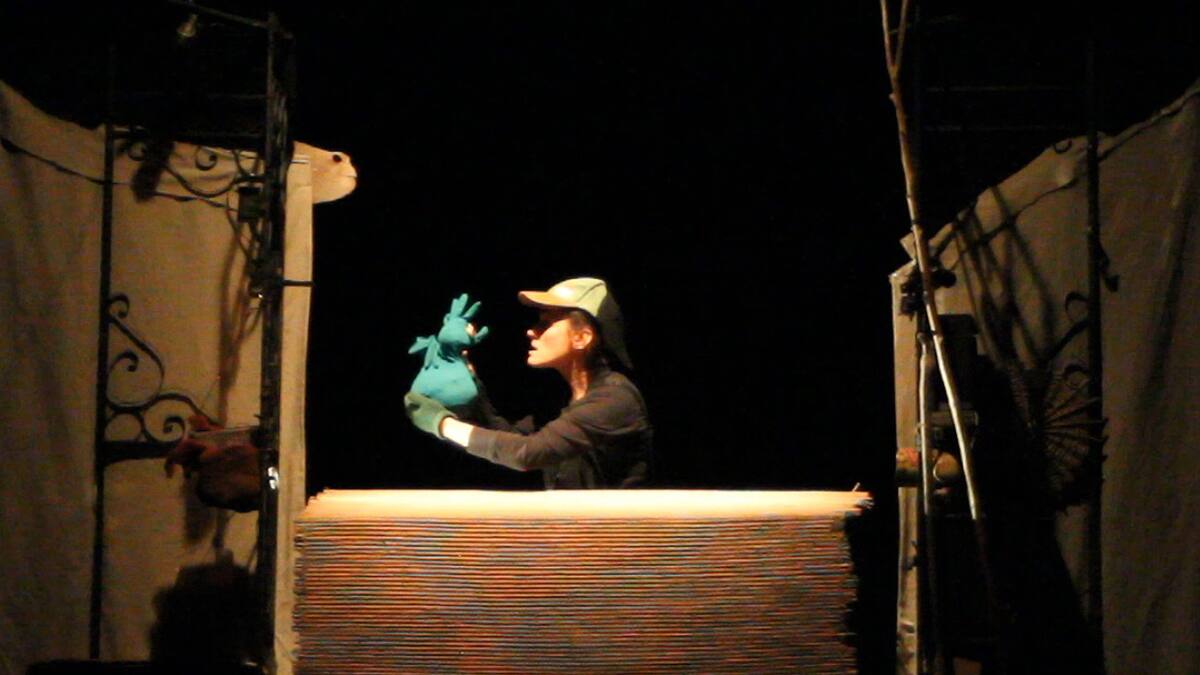 María Parrato, protagonista este fin de semana en la Casa de los Títeres de Abizanda