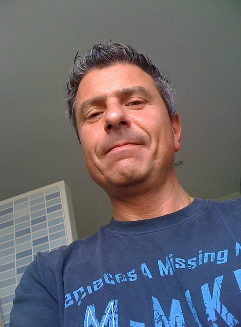 Foto de Marco Cimino colgada en su blog