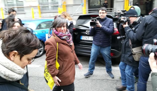 Mireia Boya en el Supremo el 14 de febrero