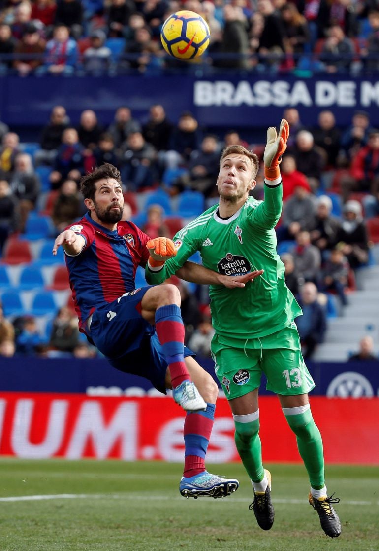 Rubén Blanco fue uno de los protagonistas del Levante Celra