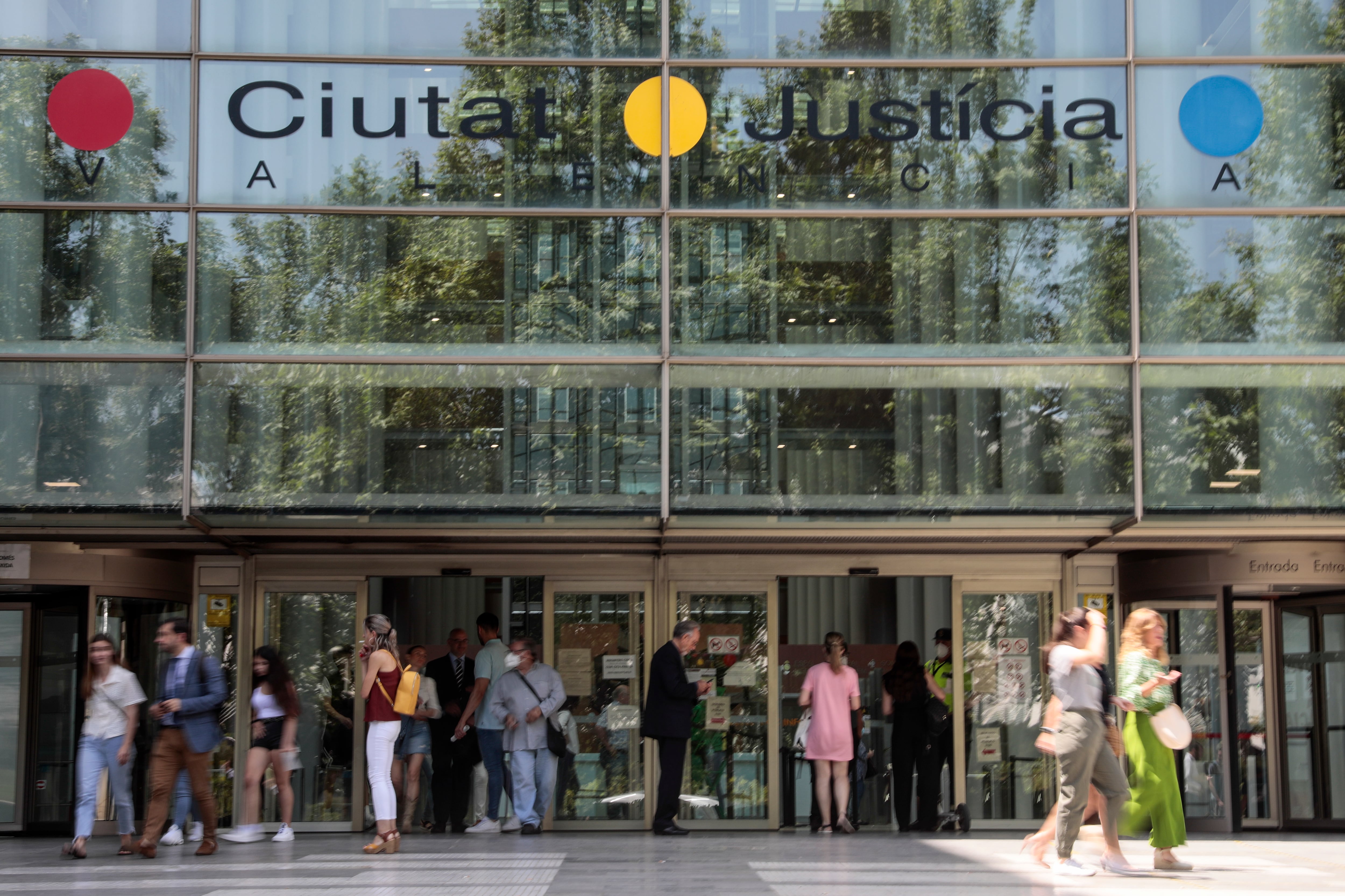 Vista general de la Ciudad de la Justicia de València