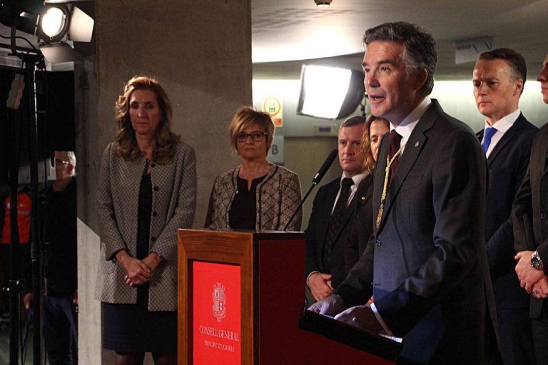 L'ex síndic general, Vicenç Mateu.