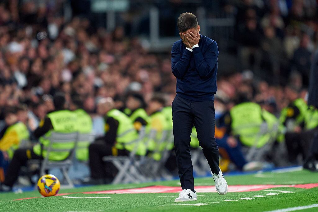 Borja Jiménez se resigna durante el Real Madrid-Leganés
