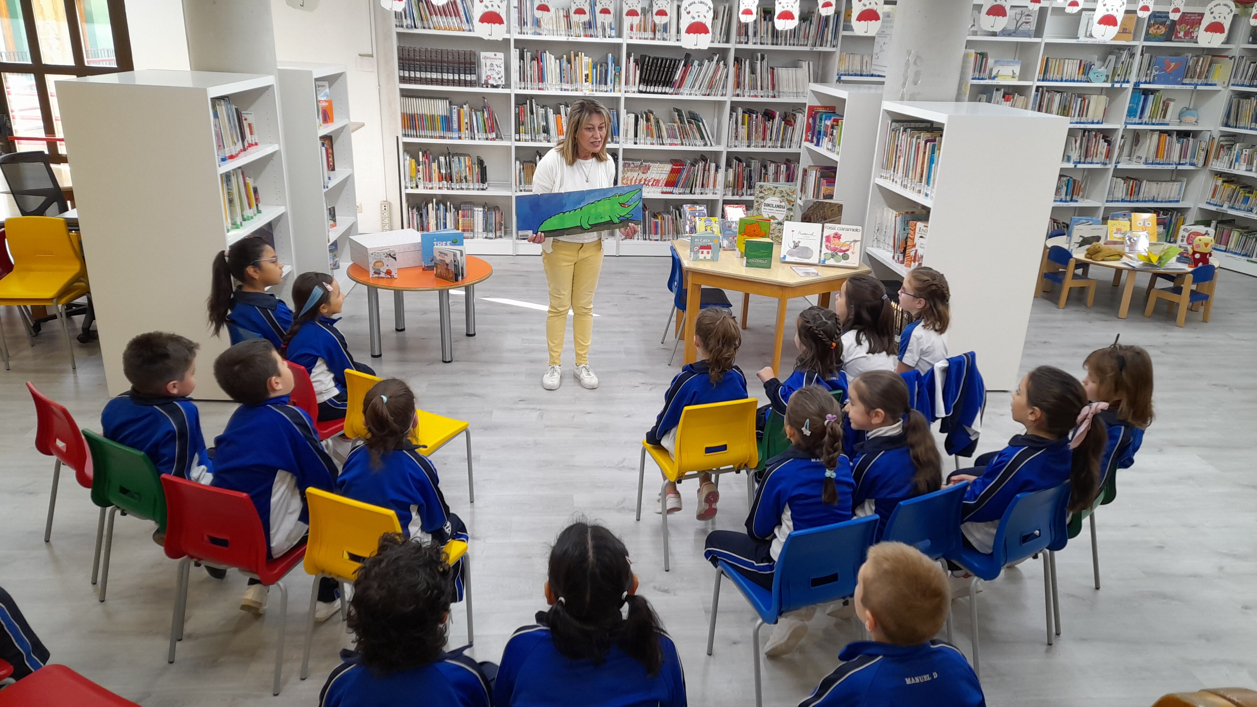 Encuentra con alumnos del colegio Paulas