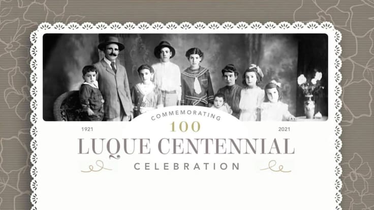 Centenario de la Familia Luque en conversación con Rose Mary, Vince Palladino, Adela Luque y Miguel Alba