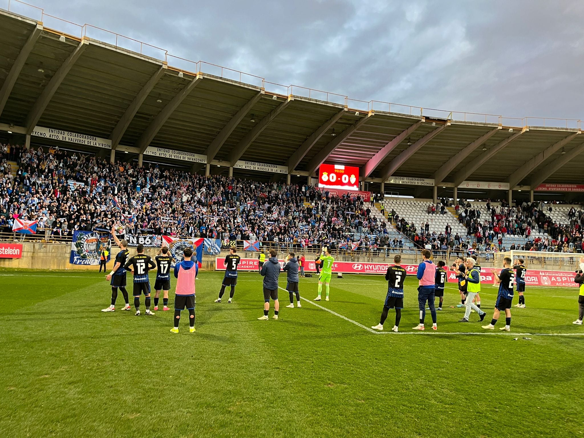 La Ponferradina disfruto de las ocasiones más claras