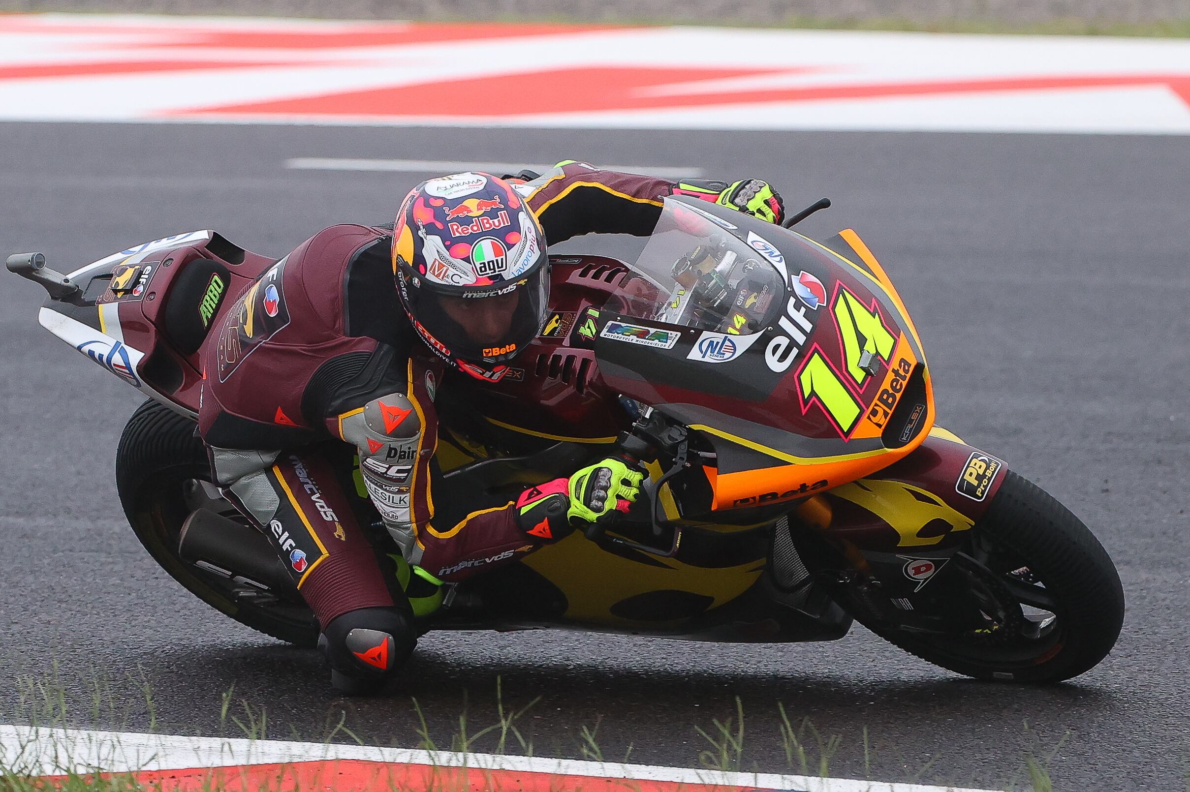 AME8174. TERMAS DE RÍO HONDO (ARGENTINA), 02/04/2023.- El italiano Tony Arbolino de Elf Marc VDS Racing compite en el Circuito de Termas de Río Hondo (Argentina). EFE/ Juan Ignacio Roncoroni