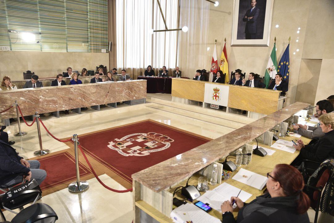 Pleno del Ayuntamiento de Almería.