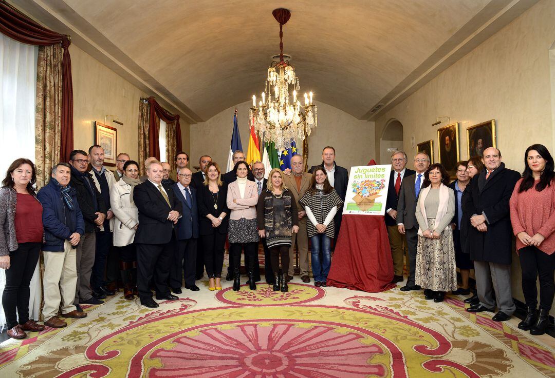 Presentación de la campaña en el salón noble del Ayuntamiento de Jerez