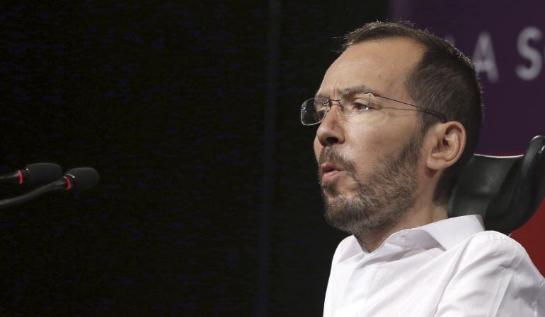 El secretario de Organización de Podemos, Pablo Echenique.