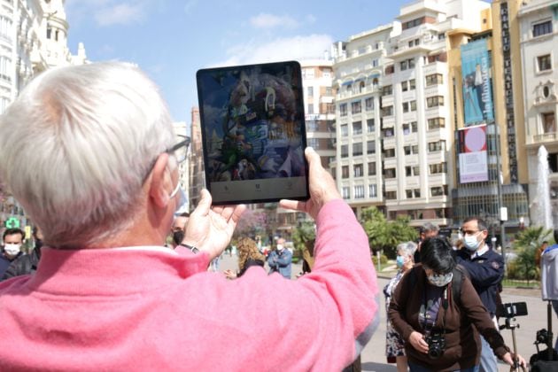 Joan Ribó presenta la APP de la Falla municipal