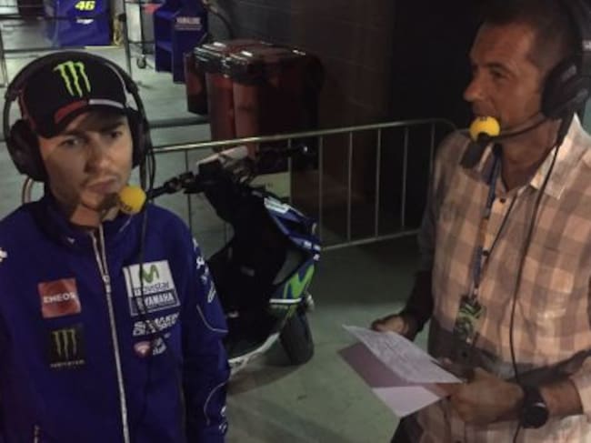 Manu Carreño y Jorge Lorenzo en los entresijos de MotorLand