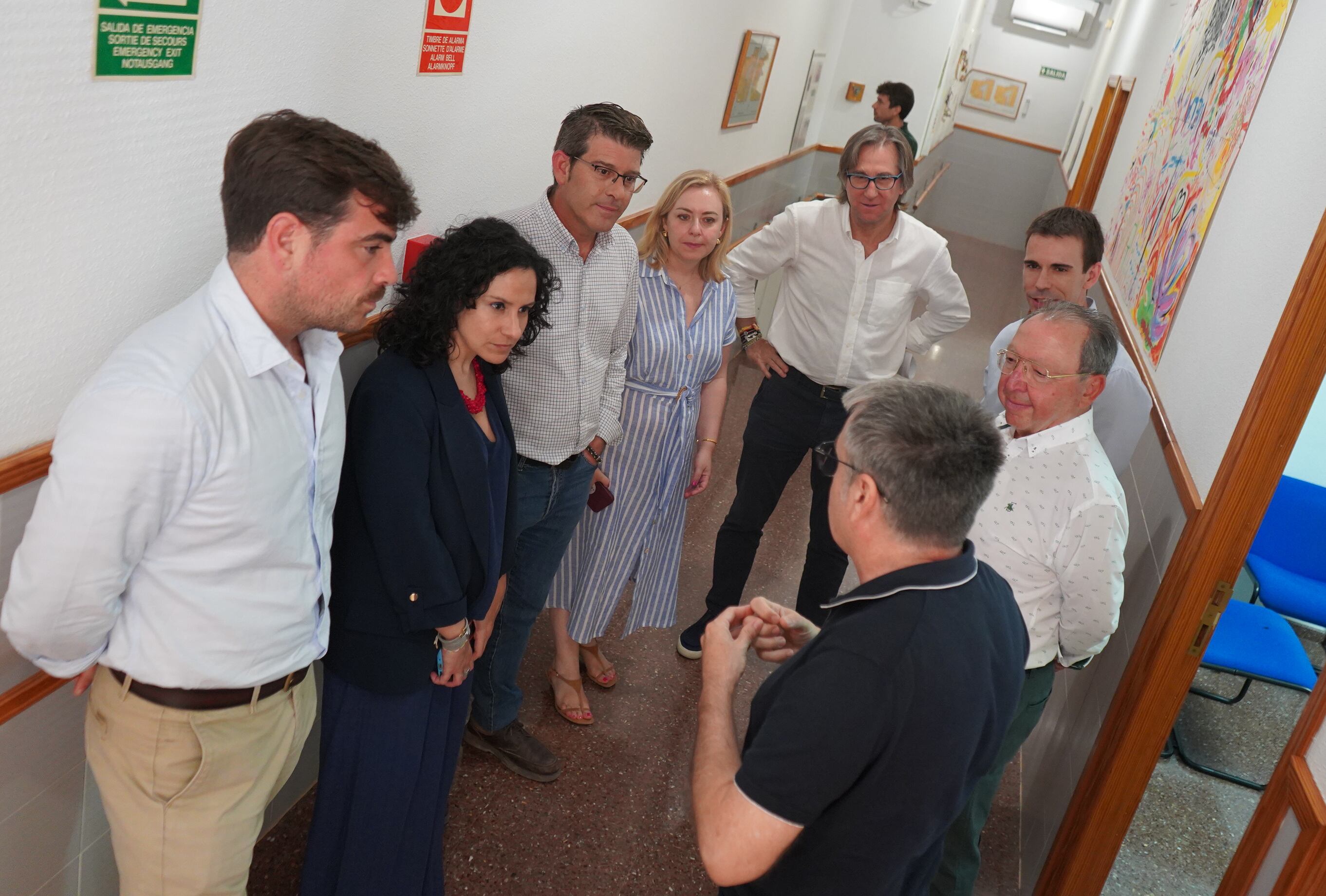 Imagen de la visita a ADIEM