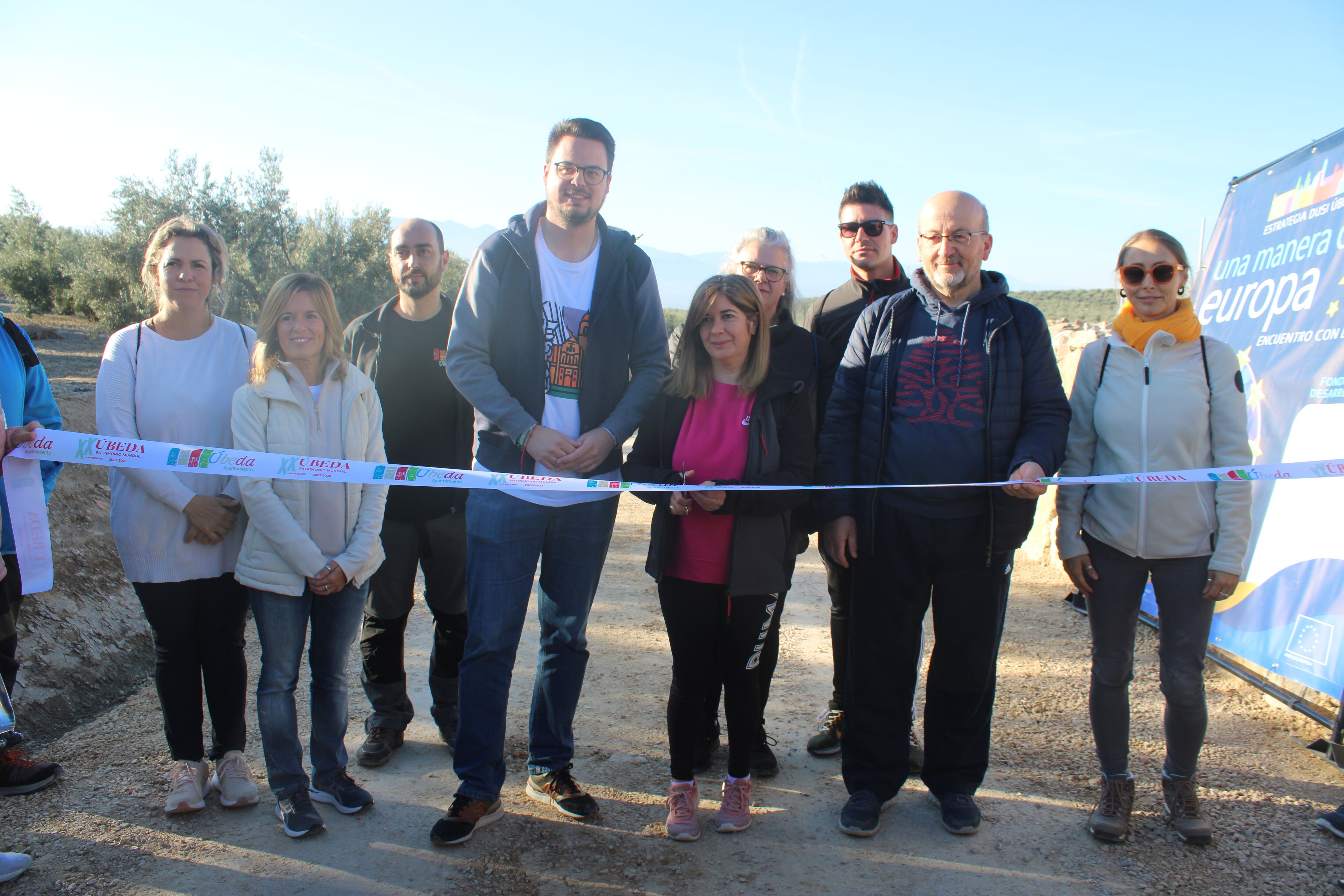 Inauguran la ‘Senda de Antonio Machado’ que une Úbeda y Baeza