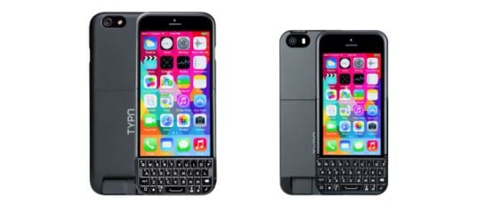 Las fundas ‘Typo 2’ para iPhone incorporan un teclado al estilo BlackBerry