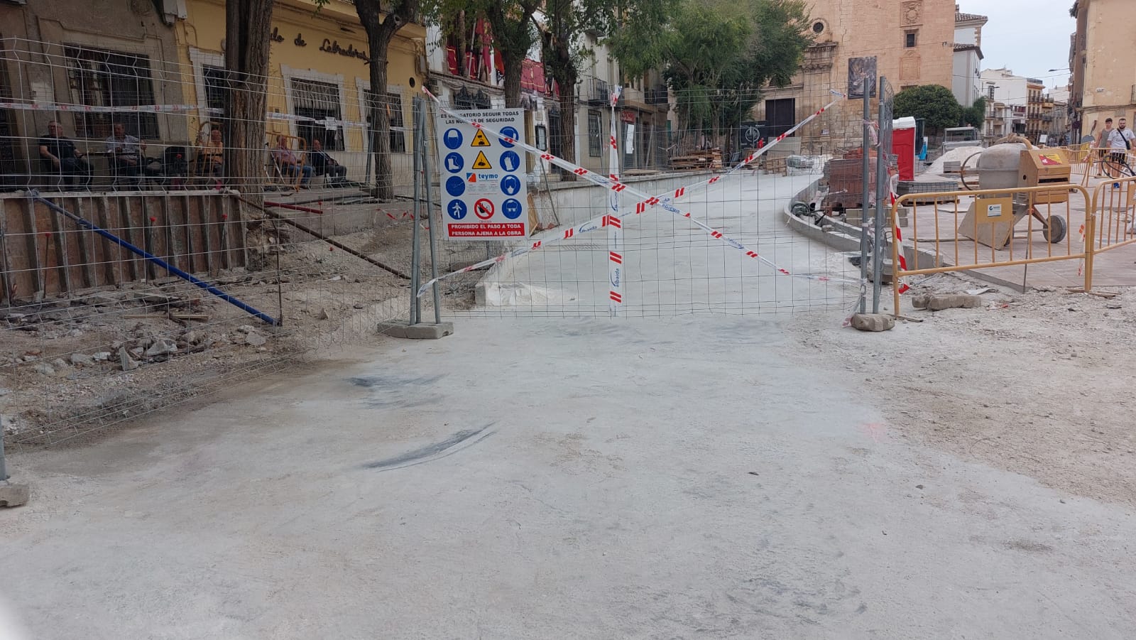 El otro acceso a la Plaza de España