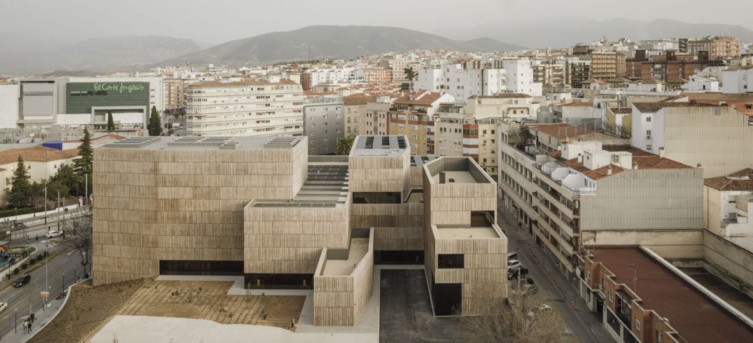 El Museo Íbero, visto desde el aire