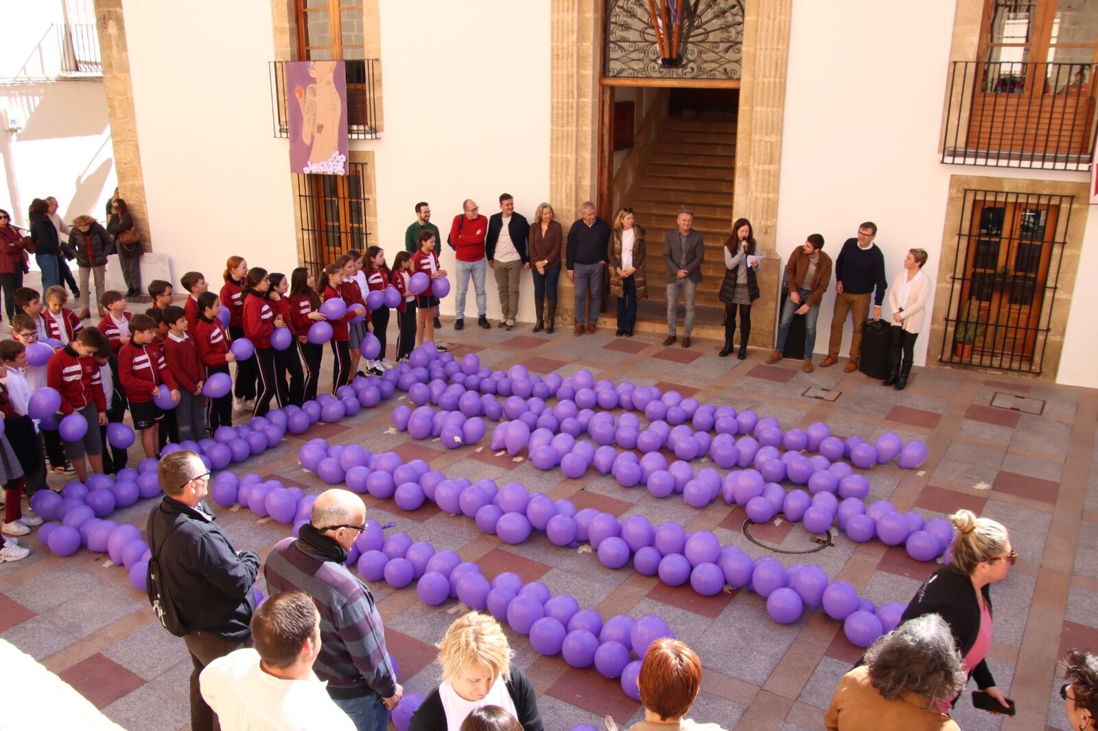 Acto institucional organizado por el Ayuntamiento de Xàbia.