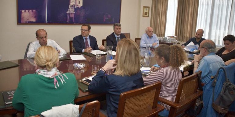 Reunión del Consejo de Administración de Aguas de Cádiz