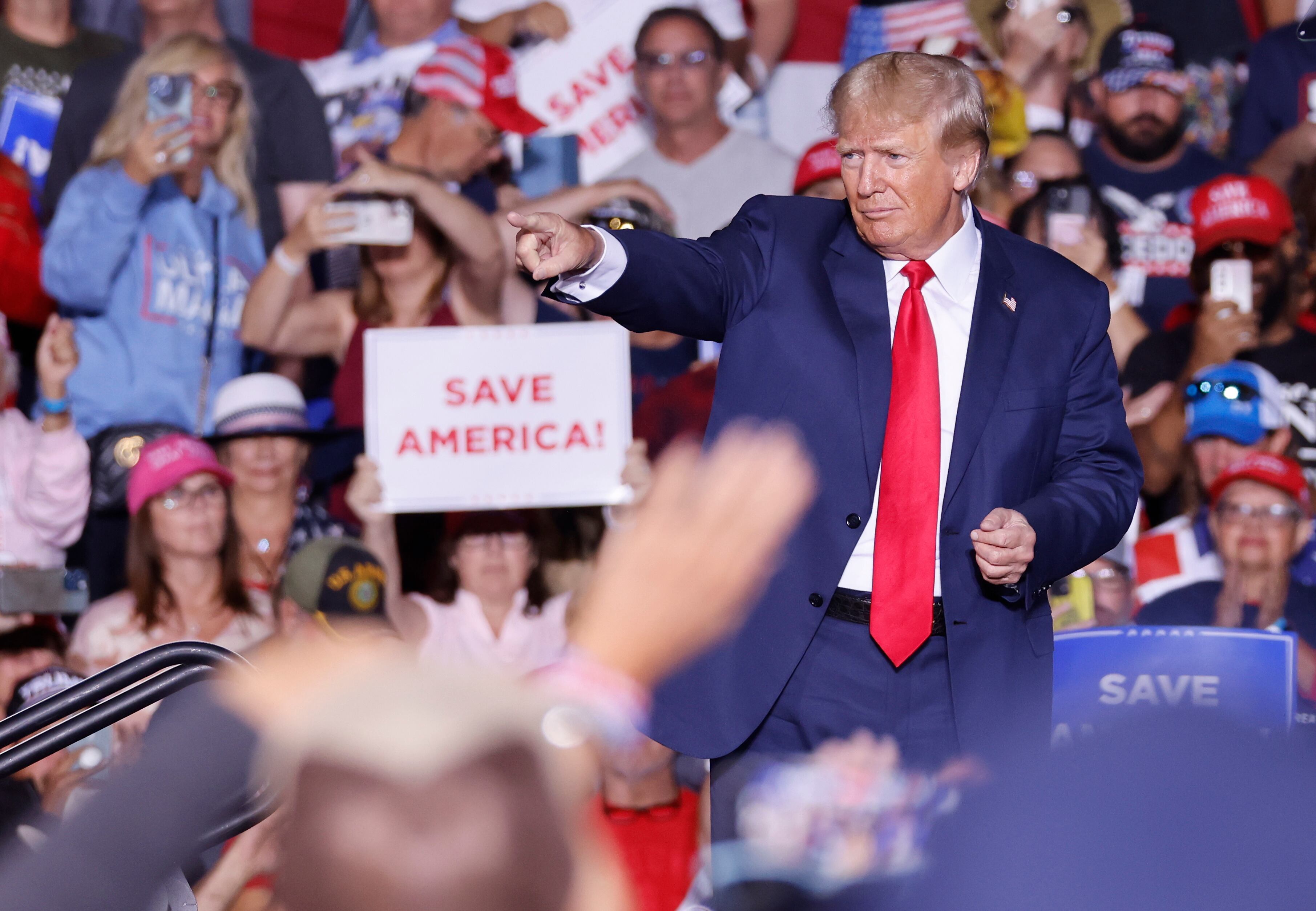 El expresidente de EEUU, Donald Trump, en una imagen de archivo