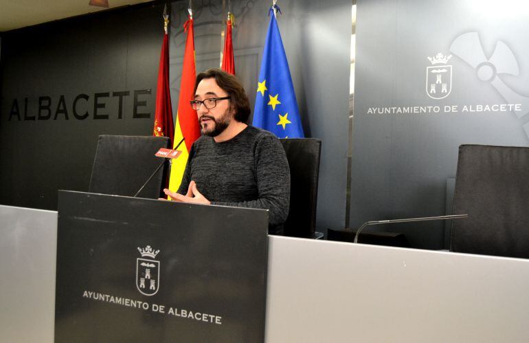 Juanjo Segura, concejal del PSOE de Albacete en la capital