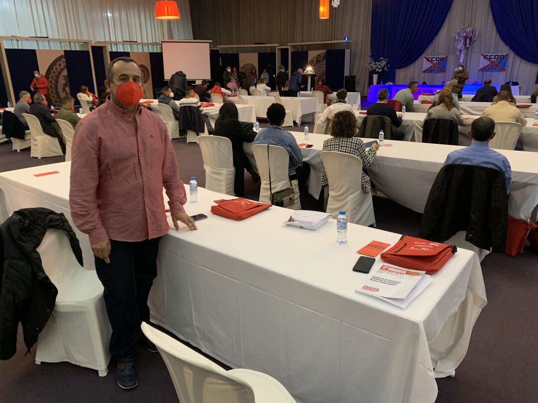 Ursicino Sánchez, repite como secretario comarcal de CCOO en el Bierzo