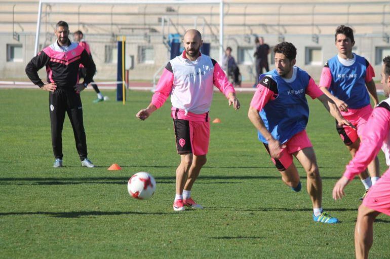 Chechu y Candela en una sesión de entrenamiento