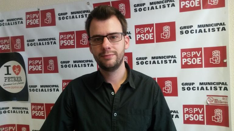 Fernando Portillo, portavoz del PSOE en Petrer