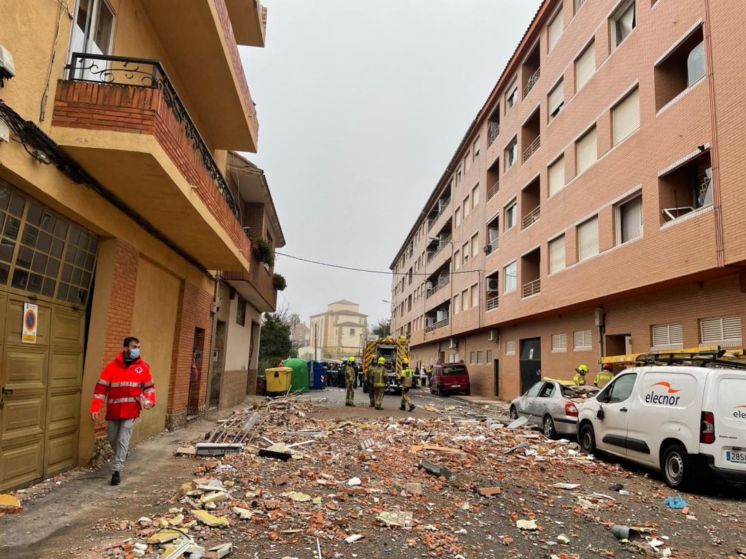 Explosión en Lardero